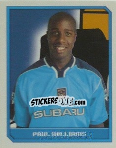 Figurina Paul Williams - Premier League Inglese 1999-2000 - Merlin