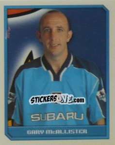 Sticker Gary McAllister - Premier League Inglese 1999-2000 - Merlin
