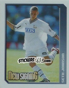 Sticker Seth Johnson (New Signing) - Premier League Inglese 1999-2000 - Merlin