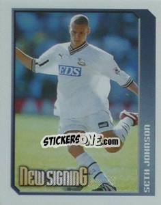 Sticker Seth Johnson (New Signing) - Premier League Inglese 1999-2000 n. 135 - Merlin