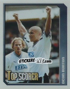 Sticker Deon Burton (Top Scorer) - Premier League Inglese 1999-2000 n. 137 - Merlin