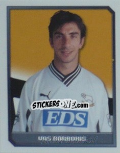 Sticker Vas Borbokis - Premier League Inglese 1999-2000 - Merlin