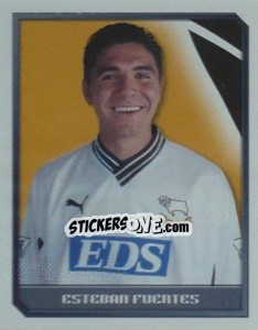 Cromo Esteban Fuertes - Premier League Inglese 1999-2000 n. 150 - Merlin