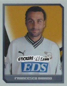 Sticker Francesco Baiano - Premier League Inglese 1999-2000 - Merlin