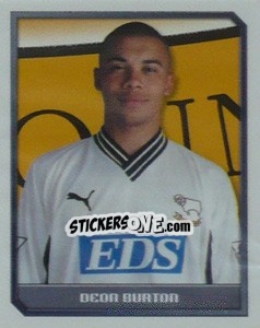 Sticker Deon Burton - Premier League Inglese 1999-2000 n. 152 - Merlin