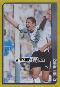 Figurina Esteban Fuertes (Superstar) - Premier League Inglese 1999-2000 - Merlin