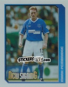 Sticker Mark Pembridge (New Signing) - Premier League Inglese 1999-2000 - Merlin