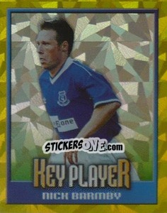 Cromo Nick Barmby (Key Player) - Premier League Inglese 1999-2000 - Merlin