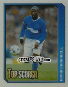 Sticker Kevin Campbell (Top Scorer) - Premier League Inglese 1999-2000 n. 163 - Merlin