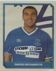 Sticker David Unsworth - Premier League Inglese 1999-2000 n. 167 - Merlin