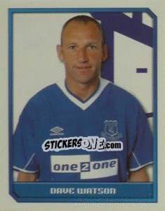 Figurina Dave Watson - Premier League Inglese 1999-2000 - Merlin