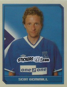Sticker Scot Gemmill - Premier League Inglese 1999-2000 n. 173 - Merlin