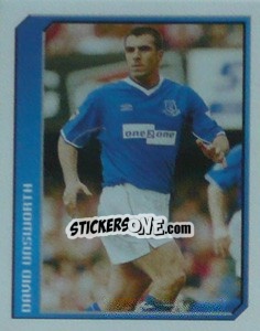 Sticker David Unsworth (Star Defender) - Premier League Inglese 1999-2000 - Merlin
