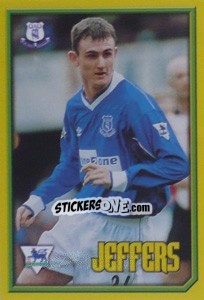 Sticker Jeffers (Head to Head) - Premier League Inglese 1999-2000 - Merlin