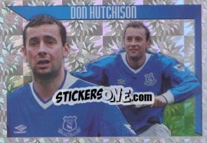 Sticker Don Hutchison (Star Midfielder) - Premier League Inglese 1999-2000 n. 182 - Merlin