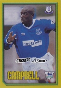 Cromo Kevin Campbell (Head to Head) - Premier League Inglese 1999-2000 - Merlin