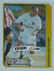Sticker Darren Huckerby (New Signing) - Premier League Inglese 1999-2000 - Merlin