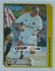 Sticker Darren Huckerby (New Signing)