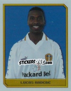 Sticker Lucas Radebe - Premier League Inglese 1999-2000 - Merlin