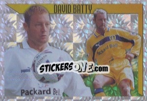 Sticker David Batty (Star Midfielder) - Premier League Inglese 1999-2000 n. 208 - Merlin