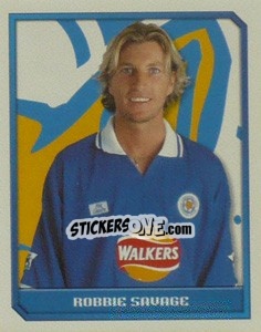 Sticker Robbie Savage - Premier League Inglese 1999-2000 - Merlin