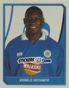 Figurina Emile Heskey - Premier League Inglese 1999-2000 - Merlin