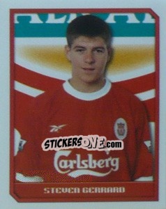 Sticker Steven Gerrard - Premier League Inglese 1999-2000 n. 252 - Merlin