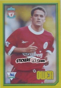 Sticker Owen (Head to Head) - Premier League Inglese 1999-2000 - Merlin