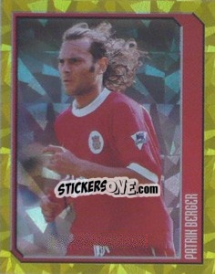 Cromo Patrik Berger (Superstar) - Premier League Inglese 1999-2000 - Merlin