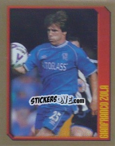 Sticker Gianfranco Zola (Control) - Premier League Inglese 1999-2000 n. 277 - Merlin