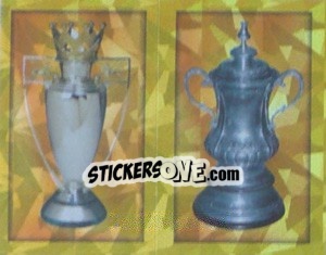 Cromo The F.A. Premier League/F.A. Cup Trophies (a/b) - Premier League Inglese 1999-2000 - Merlin