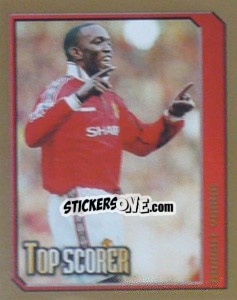 Cromo Dwight Yorke (Top Scorer) - Premier League Inglese 1999-2000 - Merlin