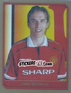 Sticker Phil Neville - Premier League Inglese 1999-2000 - Merlin