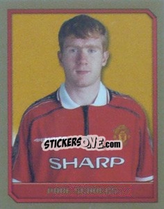 Cromo Paul Scholes - Premier League Inglese 1999-2000 - Merlin