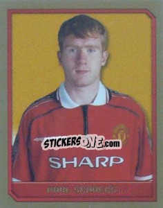 Sticker Paul Scholes - Premier League Inglese 1999-2000 n. 295 - Merlin