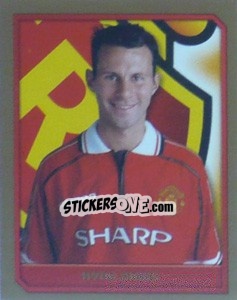 Figurina Ryan Giggs - Premier League Inglese 1999-2000 - Merlin