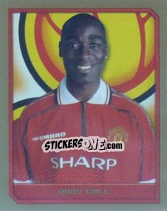 Sticker Andrew Cole - Premier League Inglese 1999-2000 - Merlin