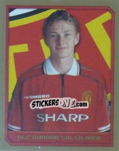 Sticker Ole Gunnar Solskjaer - Premier League Inglese 1999-2000 n. 300 - Merlin