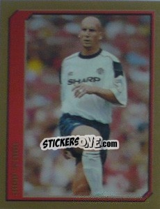 Sticker Jaap Stam (Star Defender) - Premier League Inglese 1999-2000 n. 302 - Merlin