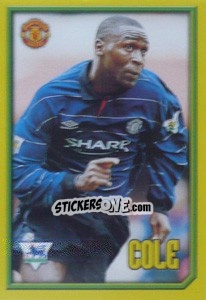 Sticker Cole (Head to Head) - Premier League Inglese 1999-2000 - Merlin