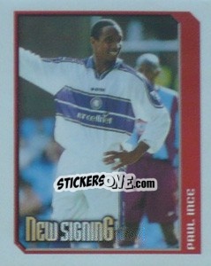 Sticker Paul Ince (New Signing) - Premier League Inglese 1999-2000 - Merlin