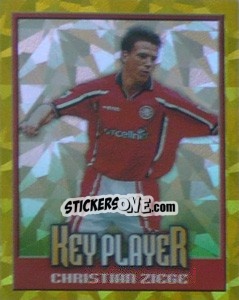 Sticker Christian Ziege (Key Player) - Premier League Inglese 1999-2000 n. 310 - Merlin