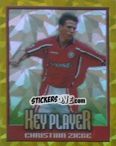 Sticker Christian Ziege (Key Player) - Premier League Inglese 1999-2000 - Merlin