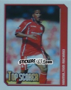 Figurina Hamilton Ricard (Top Scorer) - Premier League Inglese 1999-2000 - Merlin