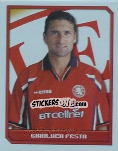 Sticker Gianluca Festa - Premier League Inglese 1999-2000 - Merlin