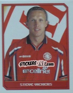 Figurina Steve Vickers - Premier League Inglese 1999-2000 - Merlin