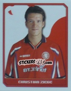 Figurina Christian Ziege - Premier League Inglese 1999-2000 - Merlin