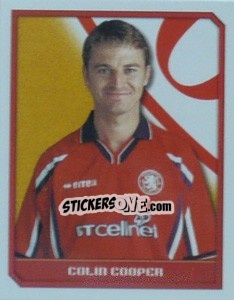 Cromo Colin Cooper - Premier League Inglese 1999-2000 - Merlin