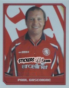 Sticker Paul Gascoigne