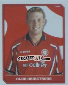 Sticker Alun Armstrong - Premier League Inglese 1999-2000 - Merlin